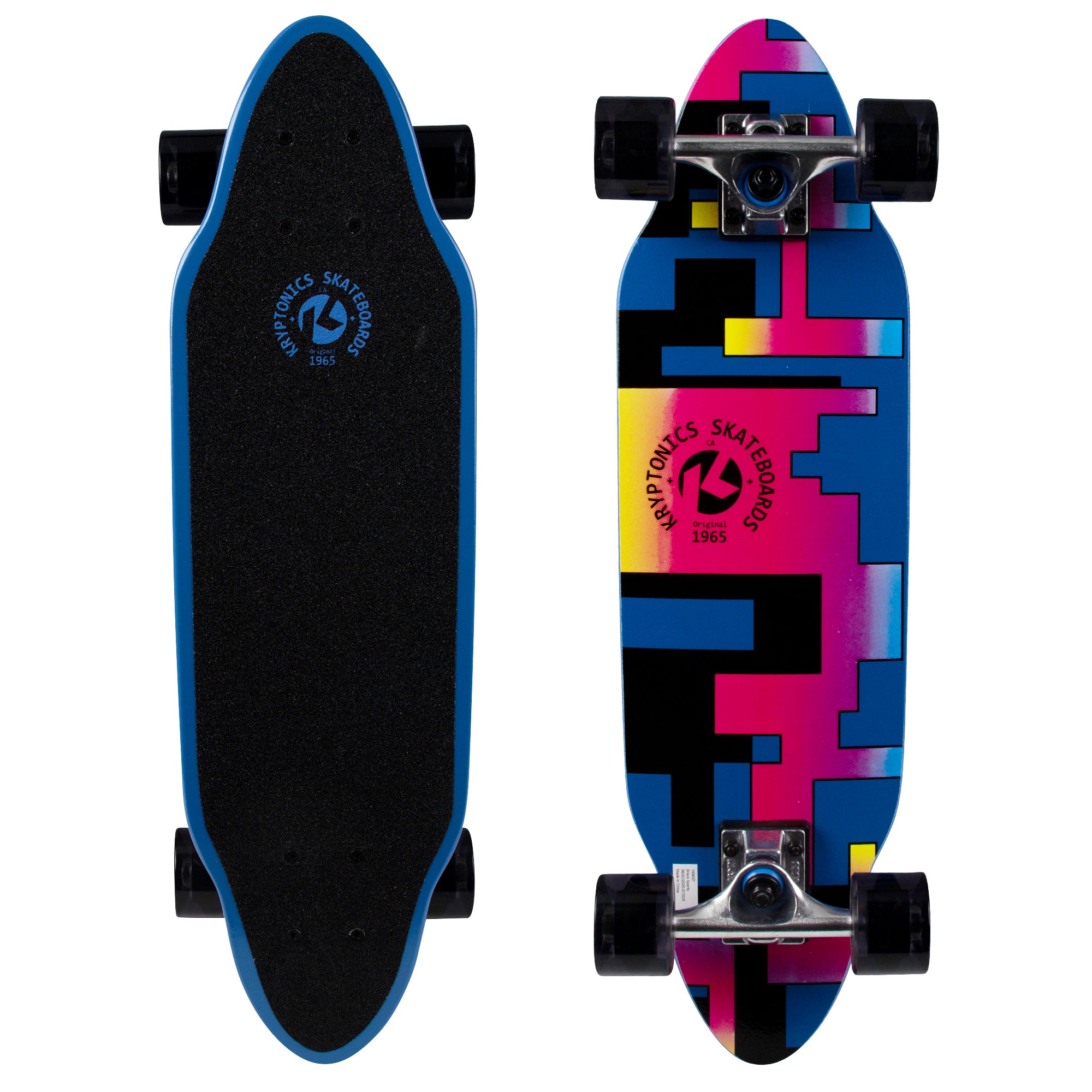 Kryptonics Mini Cutaway Complete Skateboard (26