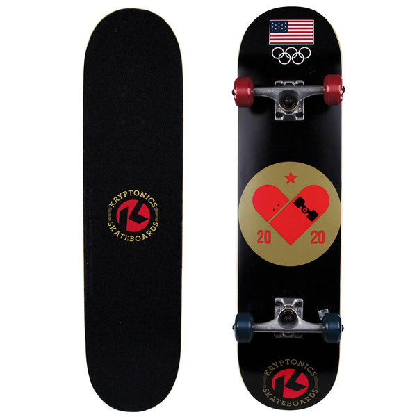 Team USA 31 inch Olympic Series 'Skate Love' Skateboard