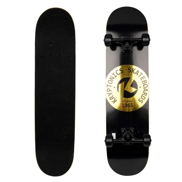 Kryptonics 31" Complete Skateboard- Star Noir