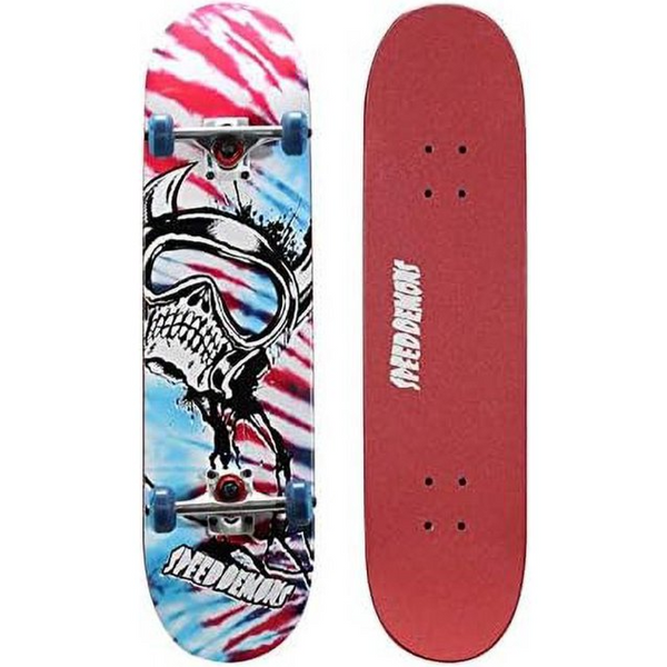 Speed Demons 31" 39 Series Flag Splatter Skateboard