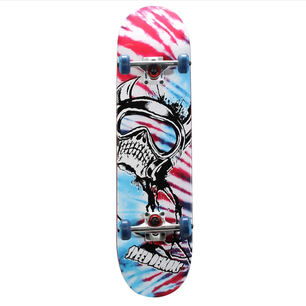 Speed Demons 31" 39 Series Flag Splatter Skateboard